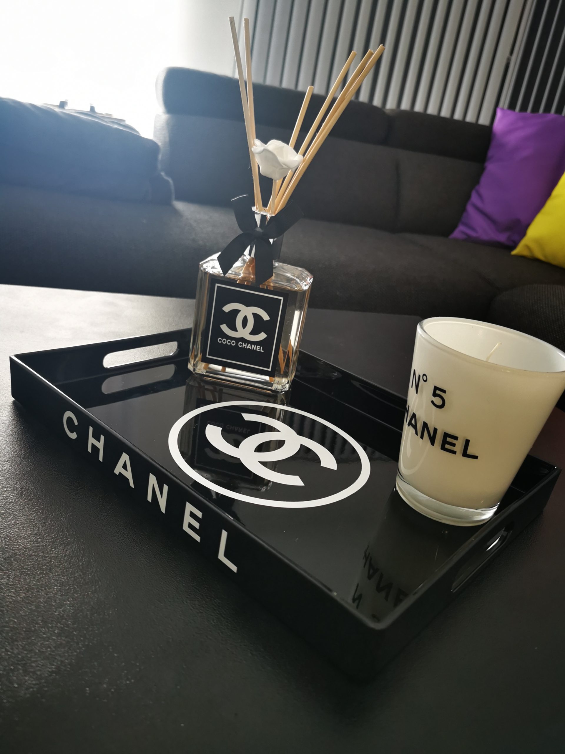 Plateau rectangulaire noir – Image 4