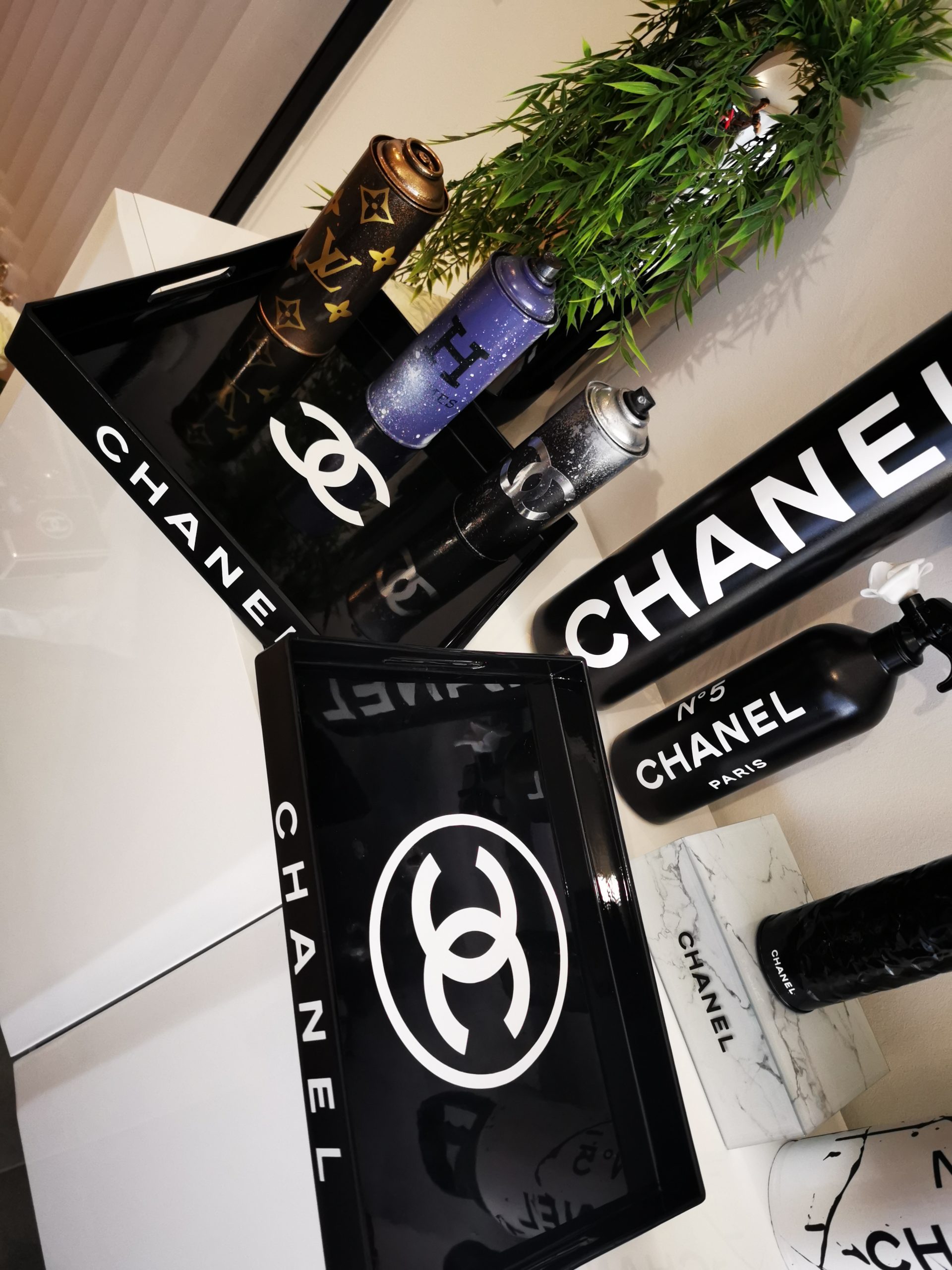 Plateau rectangulaire noir – Image 8