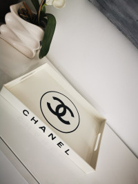 Plateau rectangulaire blanc – Image 3