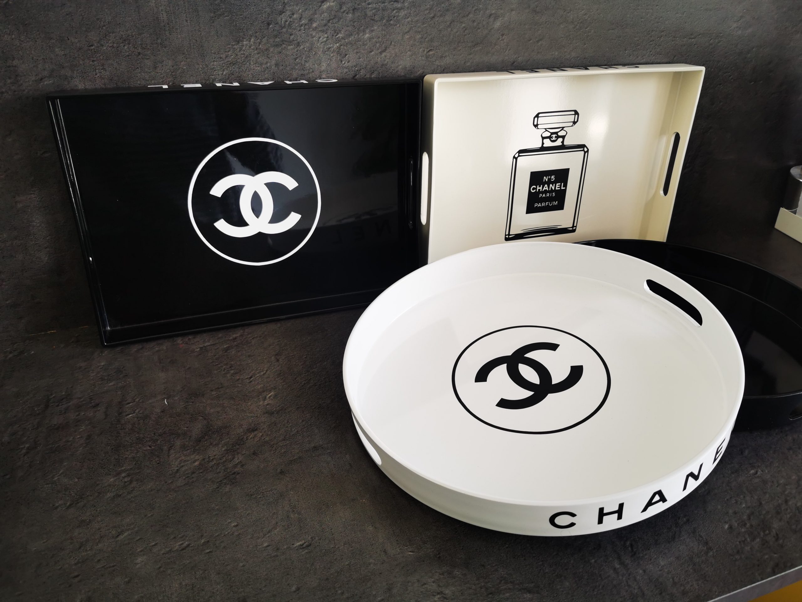 Plateau circulaire blanc – Image 5