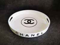 Plateau circulaire blanc – Image 4