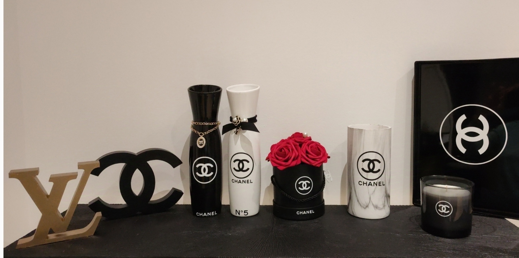Vase Timeless noir – Image 3