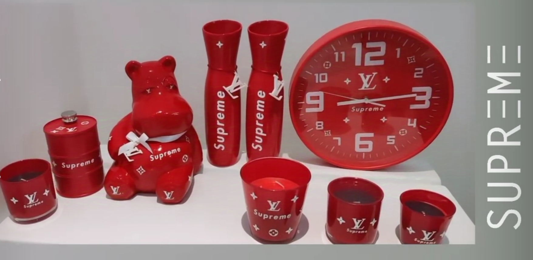 Vase Timeless rouge
