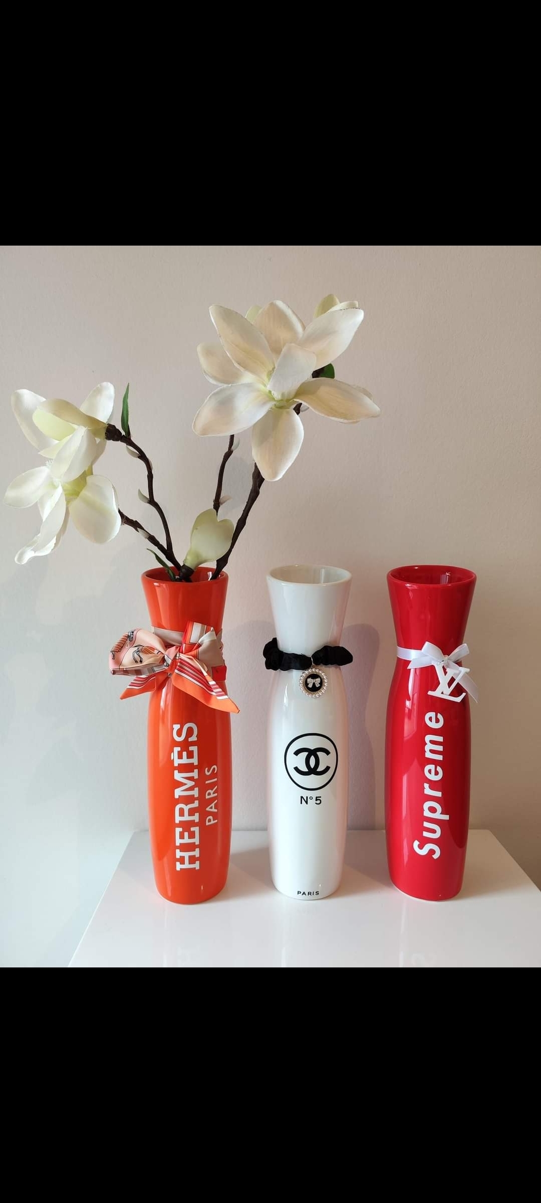 Vase Timeless blanc – Image 2
