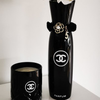 Vase Timeless noir
