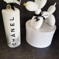 Bubby chien ballon blanc