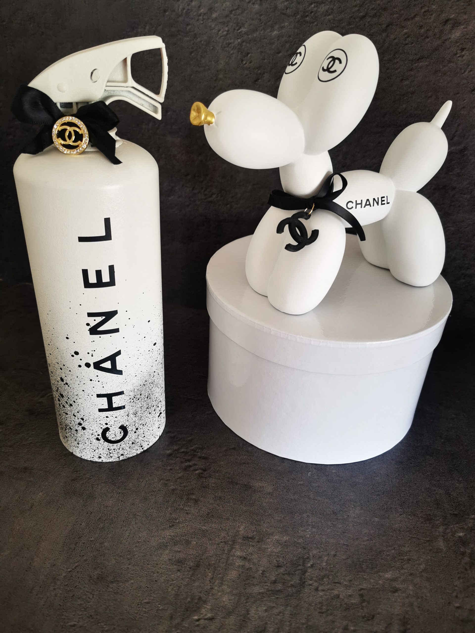 Bubby chien ballon blanc