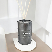 Diffuseur baril marbré anthracite