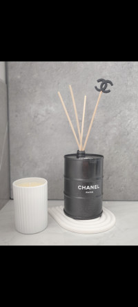 Diffuseur baril marbré anthracite – Image 3